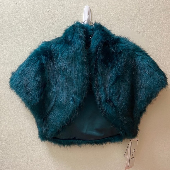 Blue Fur Vest - Picture 1 of 3